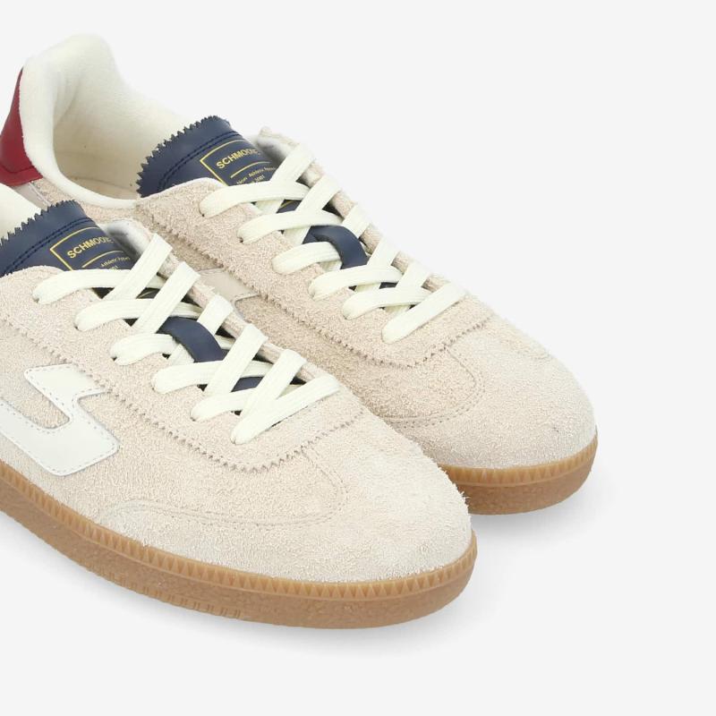 SHEFFIELD JOGGER M - H.SUEDE/GRAIN -  BEIGE/BLANC